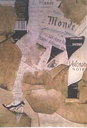 Unes de Presse : Le Monde - 1992 - Collage